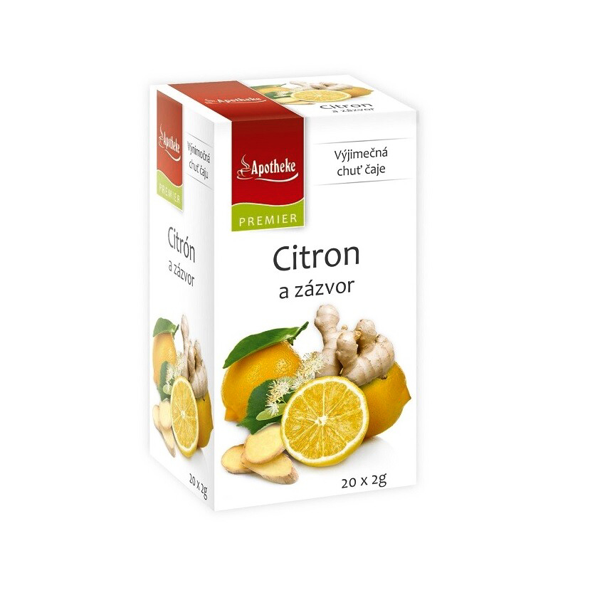 Apotheke citrón a zázvor 