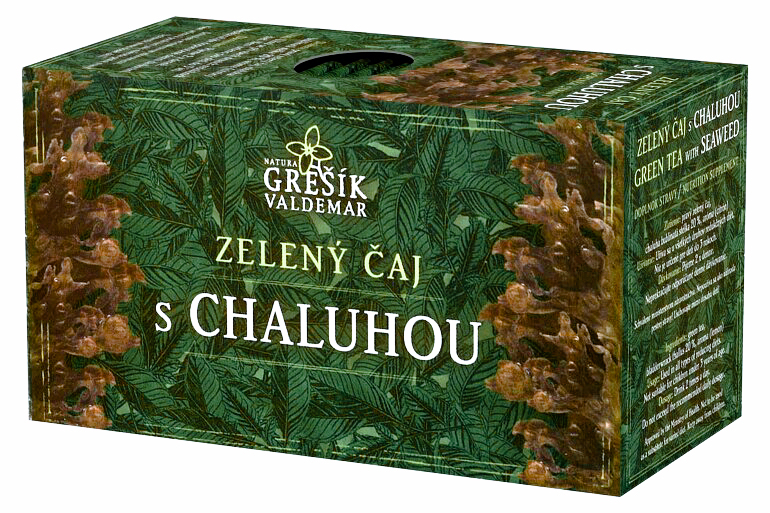 Grešík zelený čaj s chaluhou 