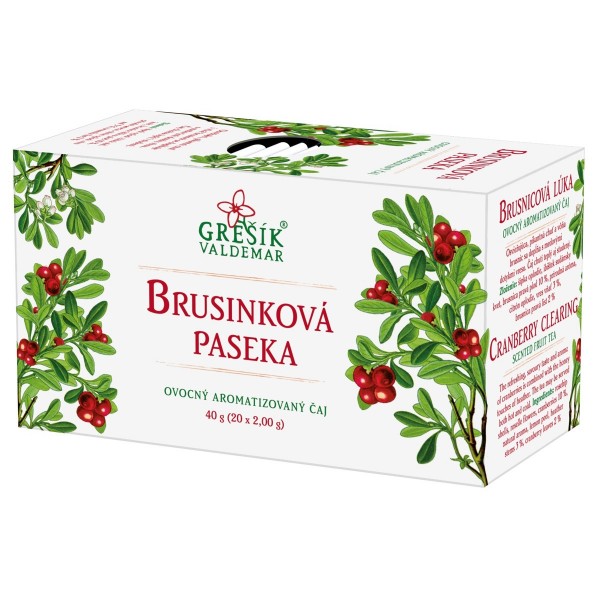 Grešík brusinková paseka