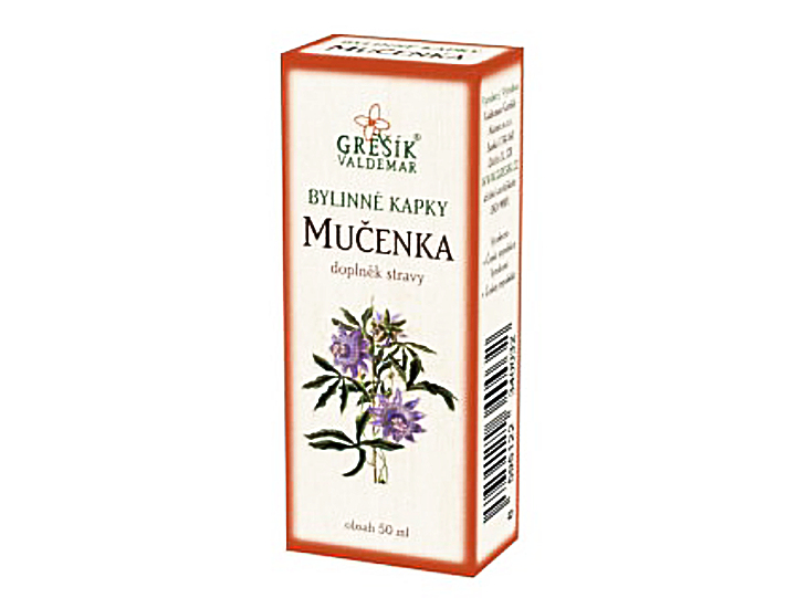 Grešík Mučenka kapky