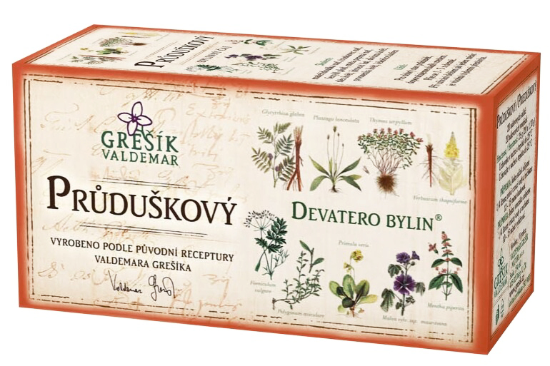 Grešík průduškový čaj