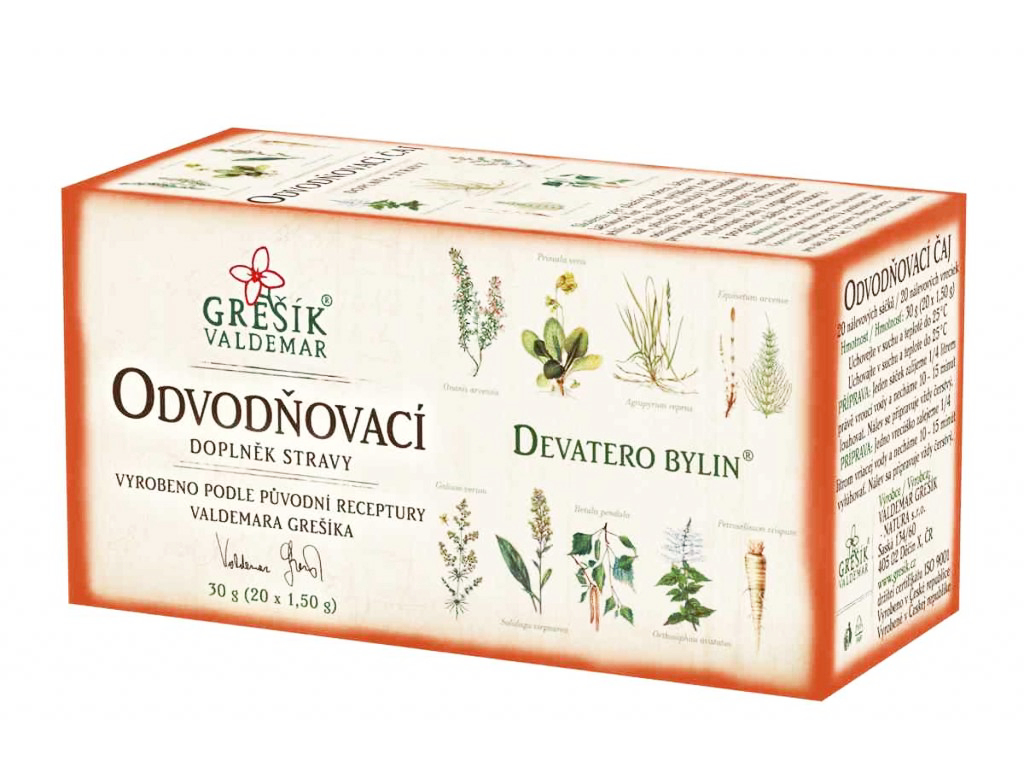 Grešík čaj odvodňovací 