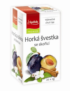 Apotheke horká švestka se skořicí